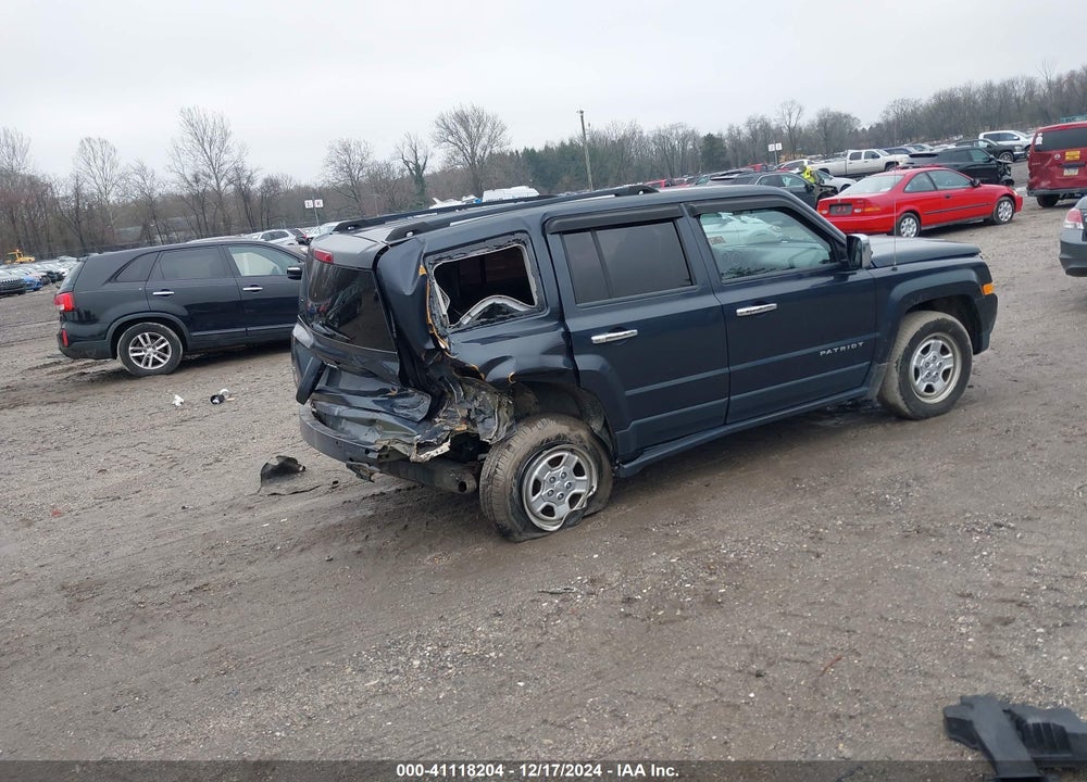 2014 JEEP PATRIOT SPORT VIN: 1C4NJRBB5ED924763