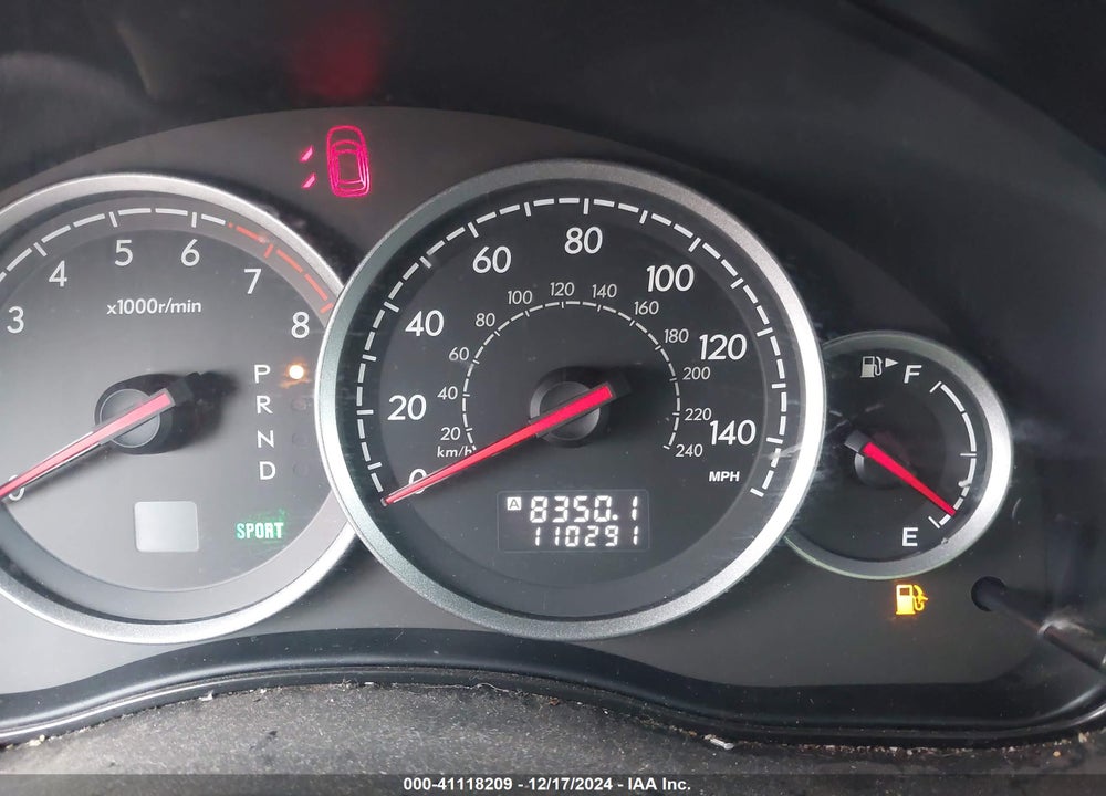 2007 SUBARU LEGACY 2.5I LIMITED VIN: 4S3BL626177200441