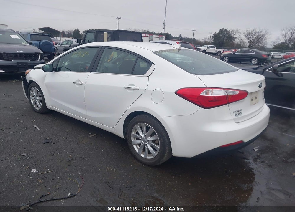 2014 KIA FORTE EX VIN: KNAFX4A85E5119851