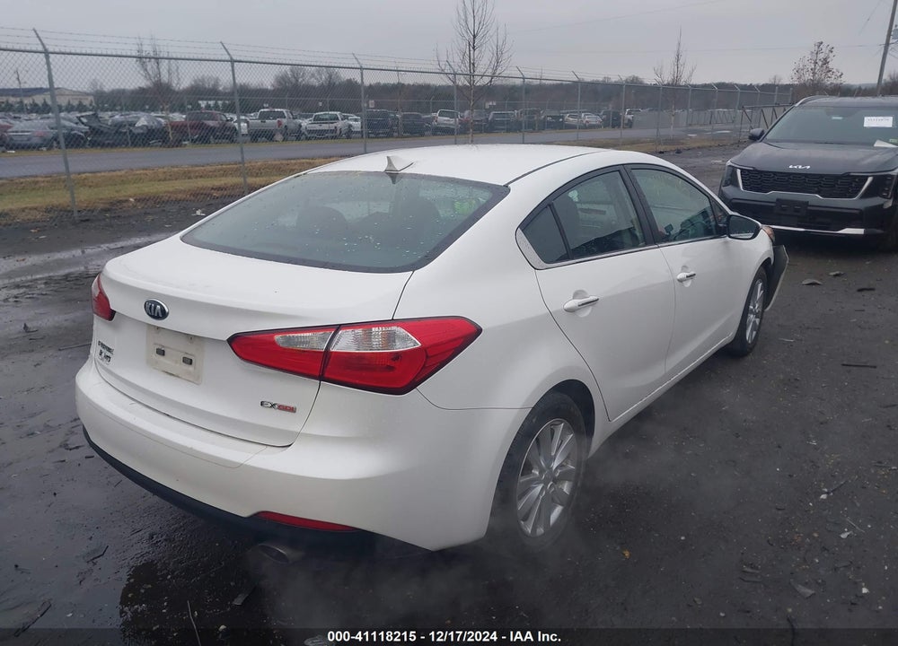 2014 KIA FORTE EX VIN: KNAFX4A85E5119851