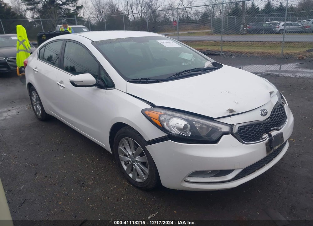 2014 KIA FORTE EX VIN: KNAFX4A85E5119851
