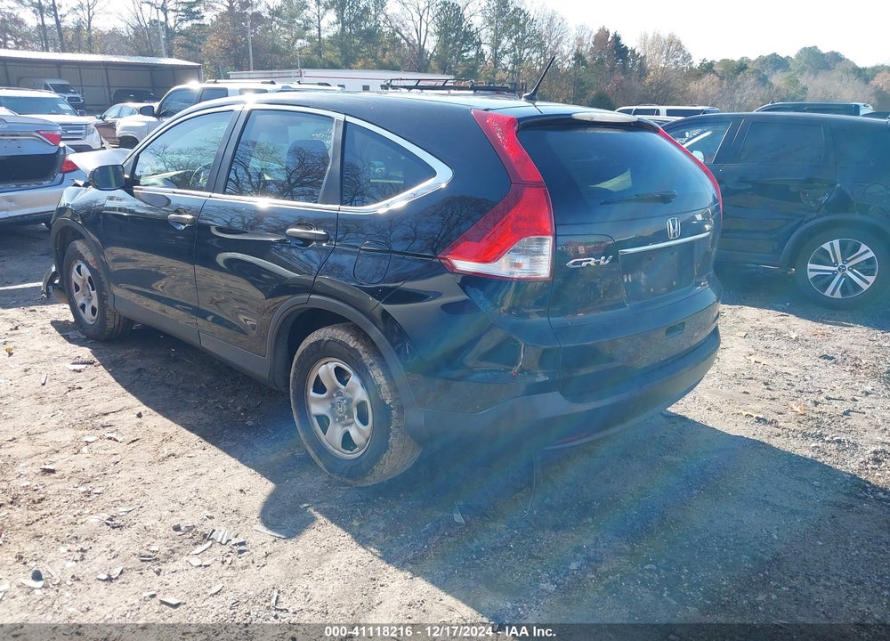 2013 HONDA CR-V LX VIN: 3CZRM3H34DG701082