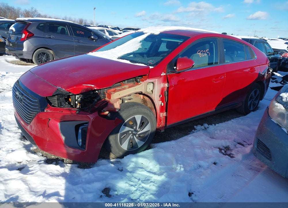 2019 HYUNDAI IONIQ HYBRID VIN: KMHC75LC6KU139584