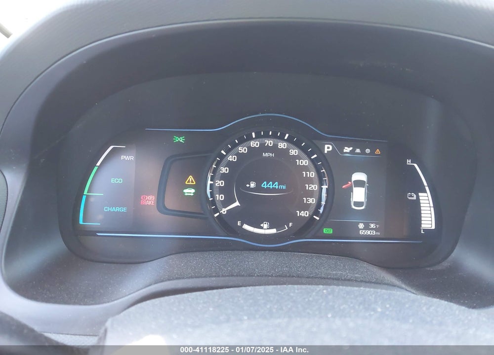 2019 HYUNDAI IONIQ HYBRID VIN: KMHC75LC6KU139584