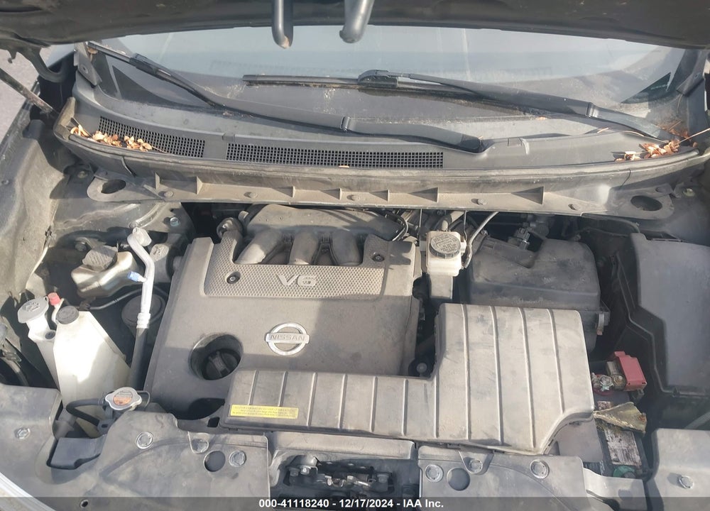 2012 NISSAN MURANO SV VIN: JN8AZ1MW3CW215554