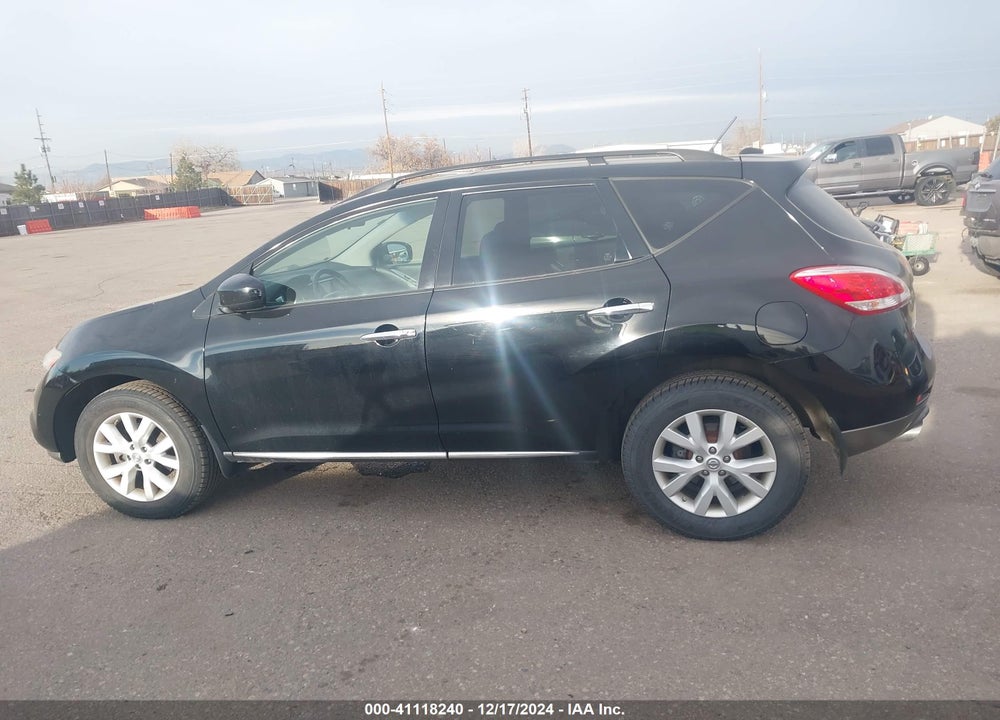 2012 NISSAN MURANO SV VIN: JN8AZ1MW3CW215554