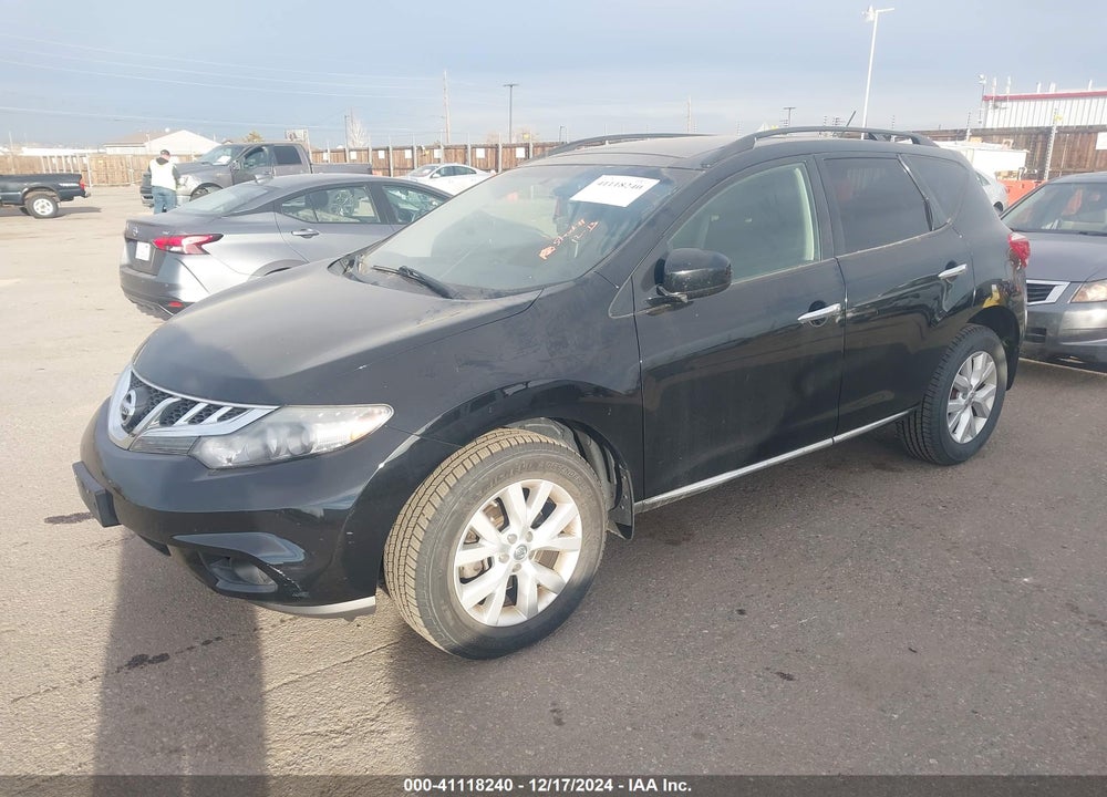 2012 NISSAN MURANO SV VIN: JN8AZ1MW3CW215554