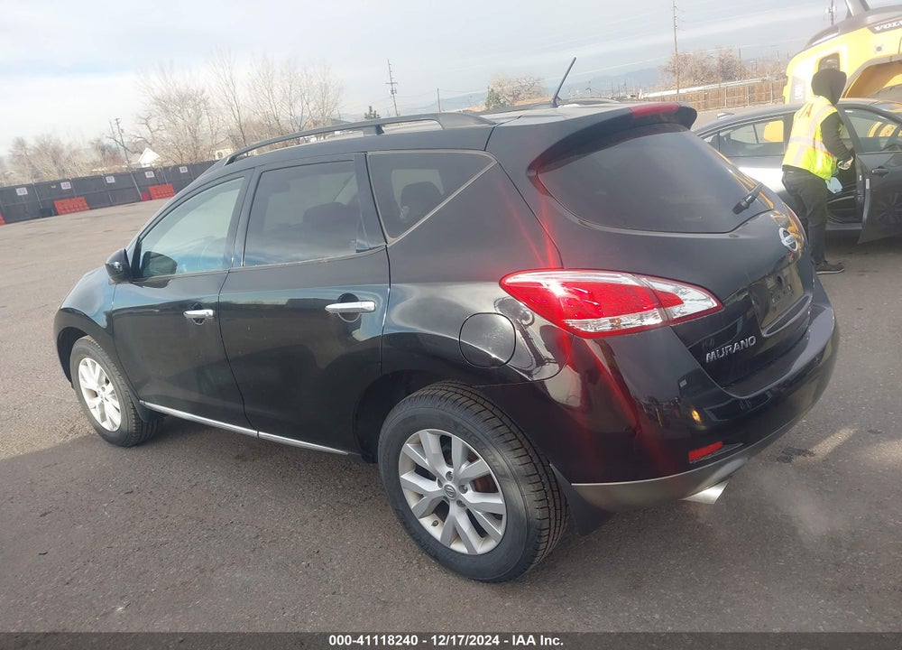 2012 NISSAN MURANO SV VIN: JN8AZ1MW3CW215554