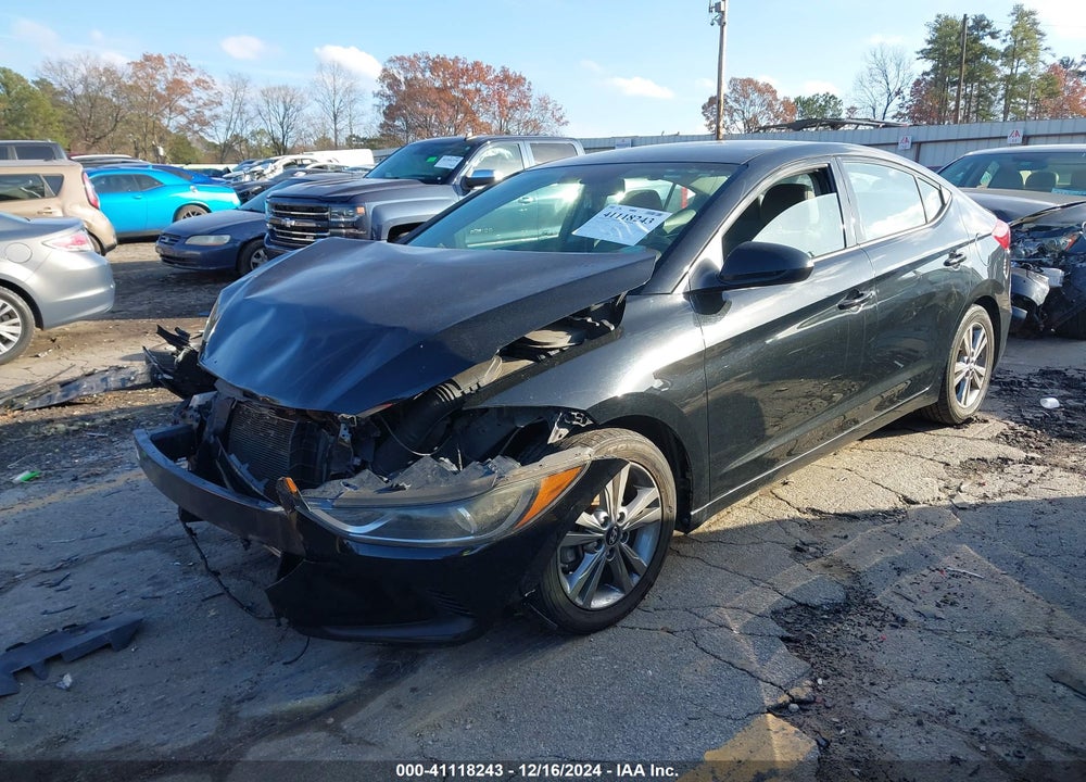 2018 HYUNDAI ELANTRA VIN: 5NPD84LF1JH259280