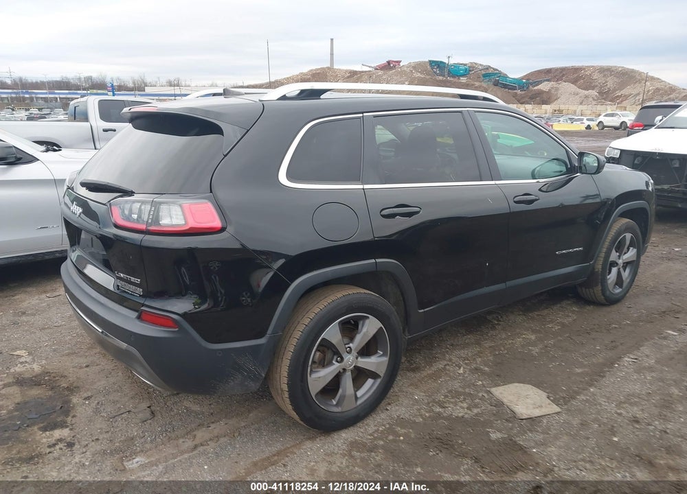 2019 JEEP CHEROKEE LIMITED 4X4 VIN: 1C4PJMDXXKD449790