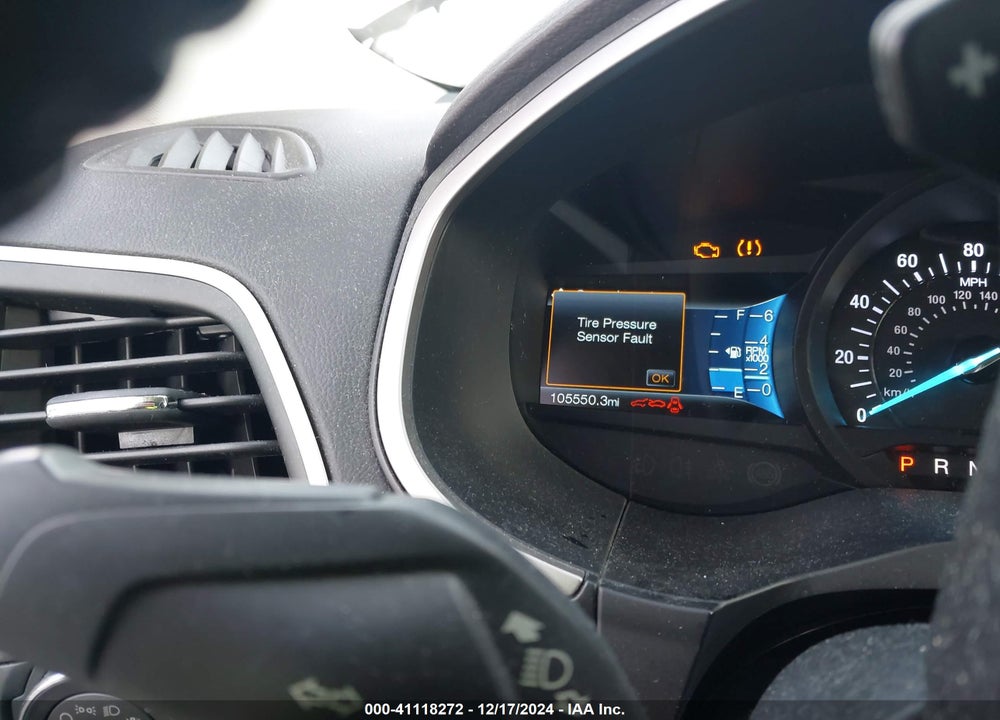 2017 FORD EDGE SEL VIN: 2FMPK4J91HBB18917