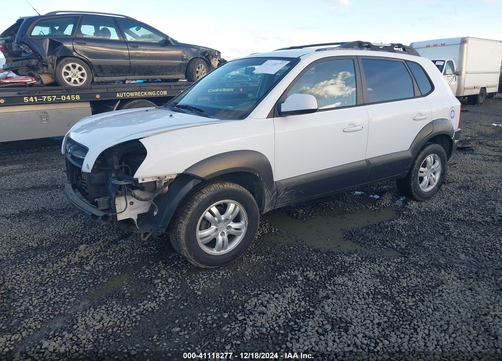 2007 HYUNDAI TUCSON LIMITED/SE VIN: KM8JN72D87U631608