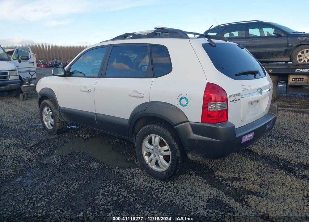 2007 HYUNDAI TUCSON LIMITED/SE VIN: KM8JN72D87U631608