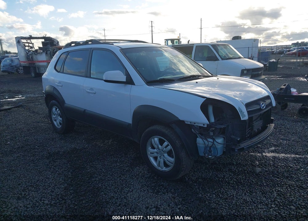 2007 HYUNDAI TUCSON LIMITED/SE VIN: KM8JN72D87U631608