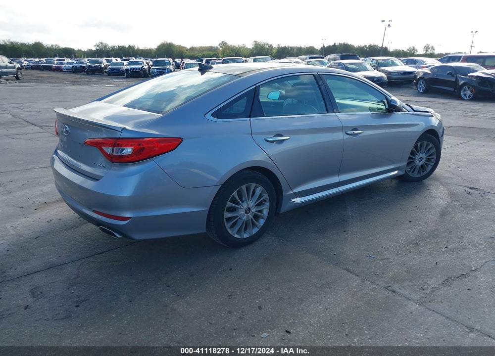 2015 HYUNDAI SONATA LIMITED VIN: 5NPE34AF8FH252467