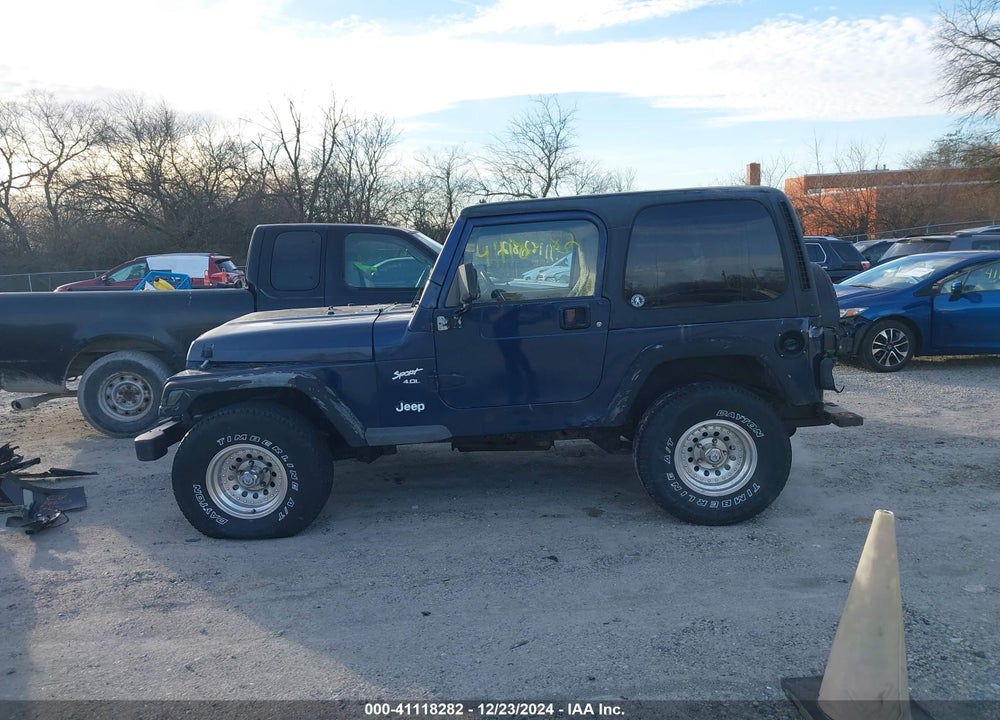 1997 JEEP WRANGLER SPORT VIN: 1J4FY19S2VP508718