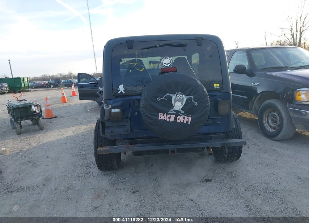 1997 JEEP WRANGLER SPORT VIN: 1J4FY19S2VP508718