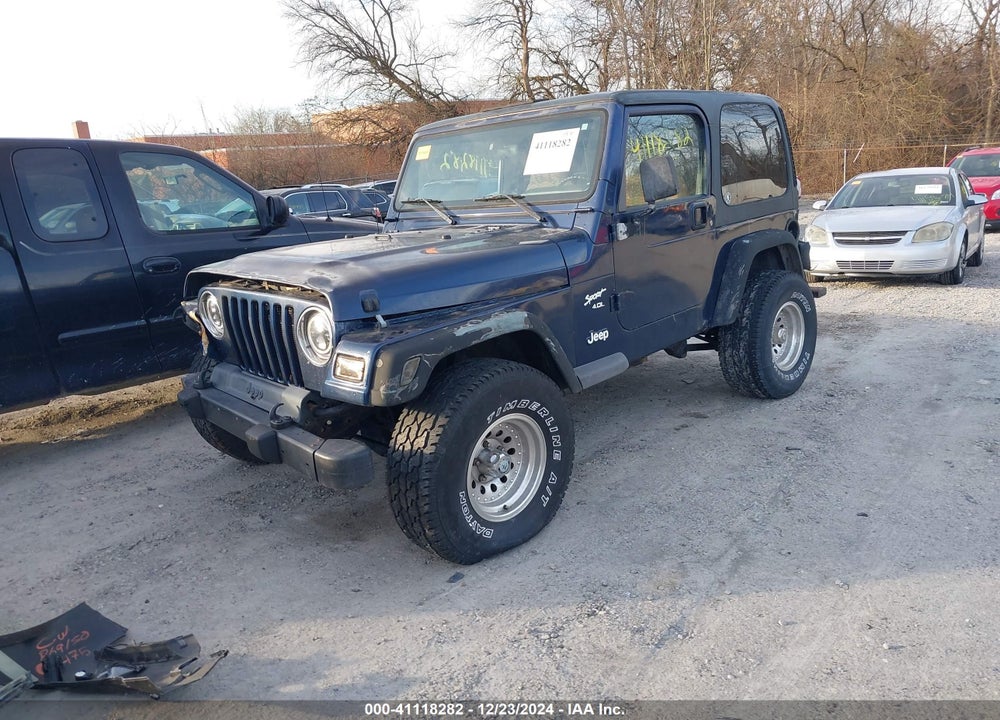 1997 JEEP WRANGLER SPORT VIN: 1J4FY19S2VP508718