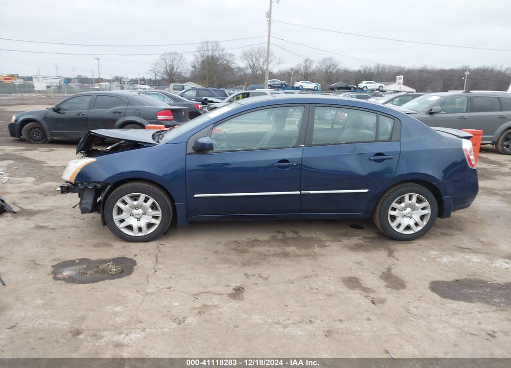2012 NISSAN SENTRA VIN: 3N1AB6AP8CL778361