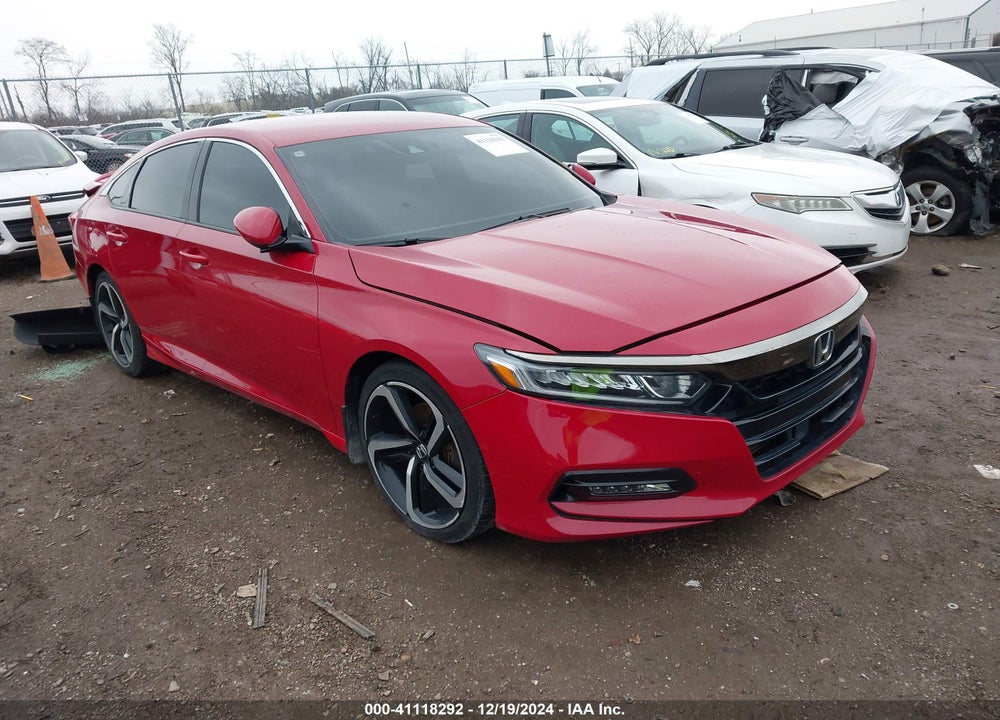 2018 HONDA ACCORD SPORT VIN: 1HGCV1F37JA186994