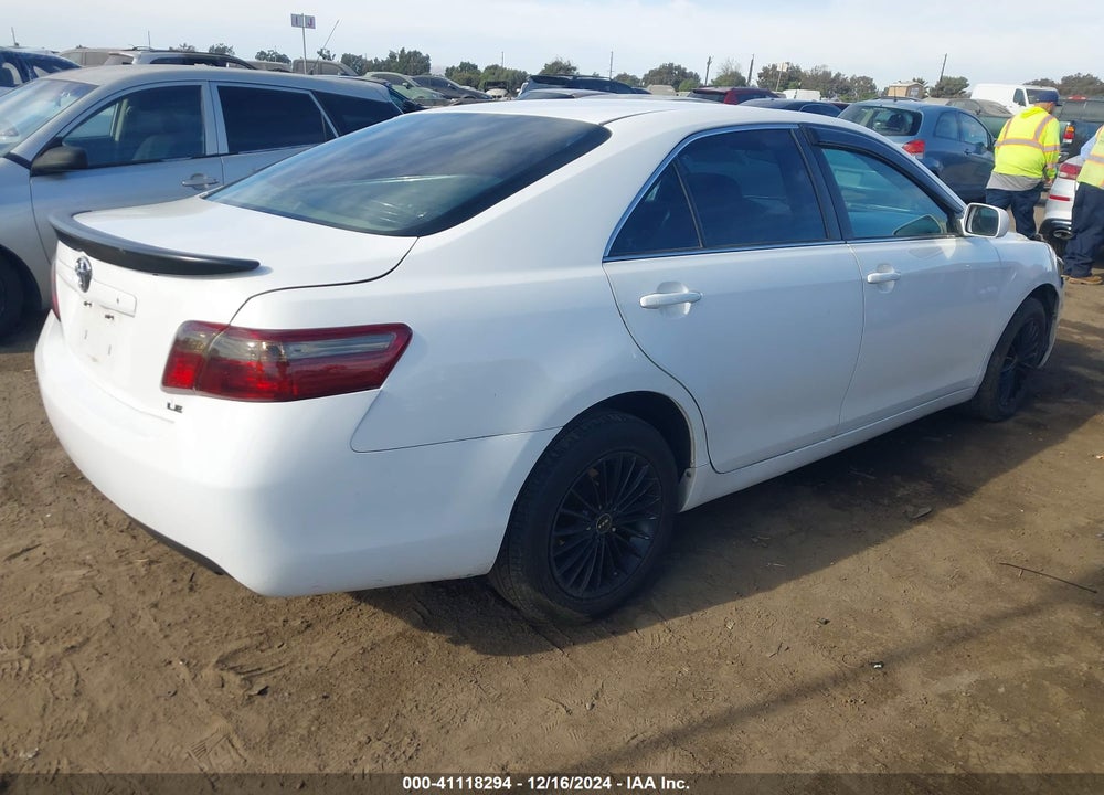 2008 TOYOTA CAMRY LE VIN: 4T1BE46K68U752456