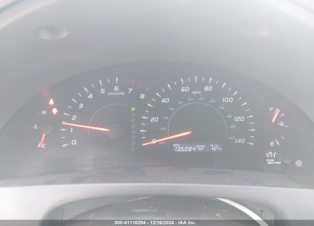 2008 TOYOTA CAMRY LE VIN: 4T1BE46K68U752456