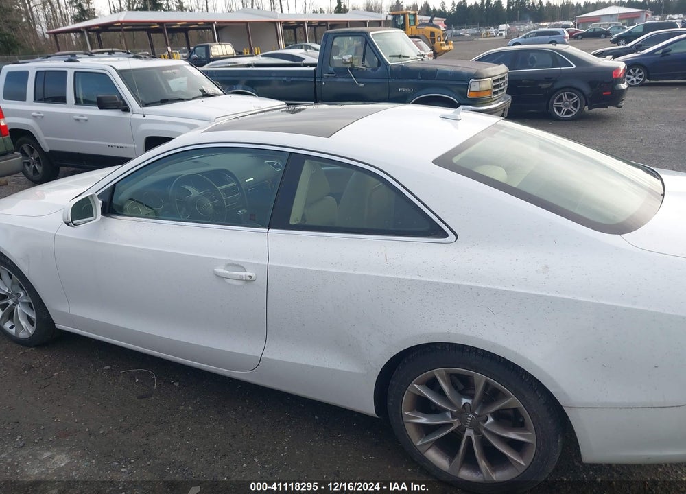2013 AUDI A5 VIN: WAULFAFR2DA039998