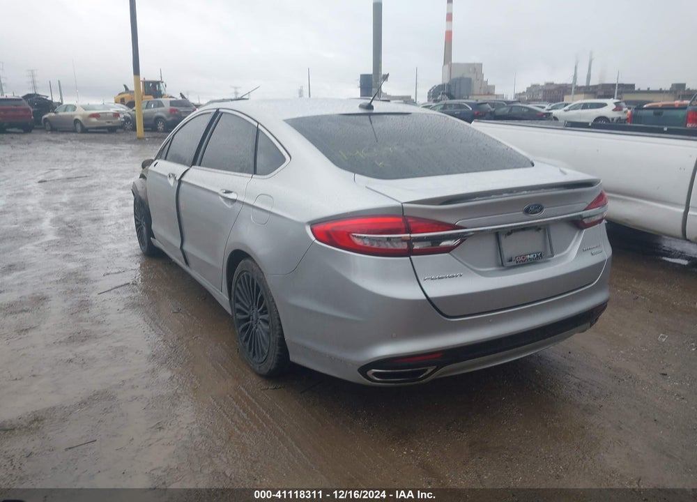 2017 FORD FUSION TITANIUM VIN: 3FA6P0K92HR146595