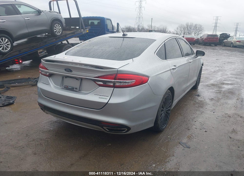2017 FORD FUSION TITANIUM VIN: 3FA6P0K92HR146595