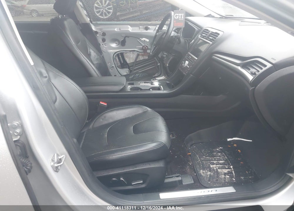 2017 FORD FUSION TITANIUM VIN: 3FA6P0K92HR146595