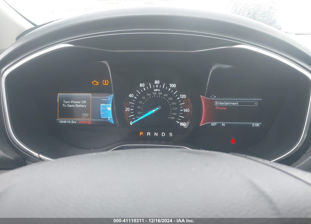 2017 FORD FUSION TITANIUM VIN: 3FA6P0K92HR146595