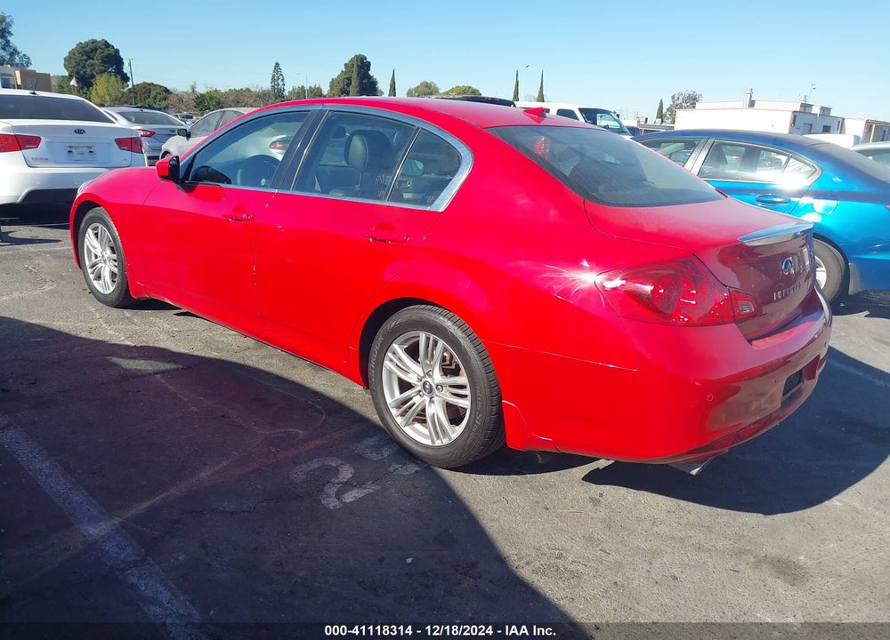 2013 INFINITI G37 JOURNEY VIN: JN1CV6AP3DM302025