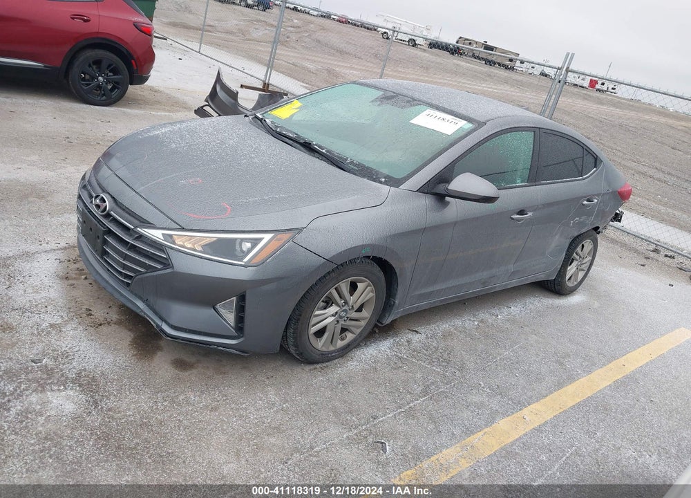 2020 HYUNDAI ELANTRA VIN: 5NPD84LF2LH521777