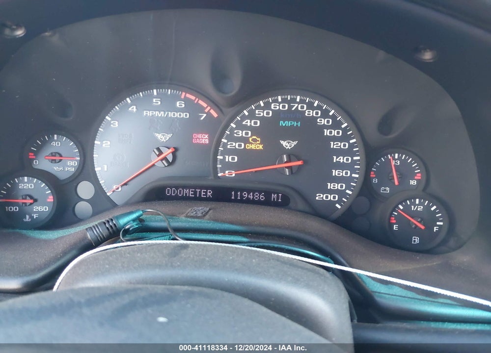 2004 CHEVROLET CORVETTE VIN: 1G1YY22G145132042