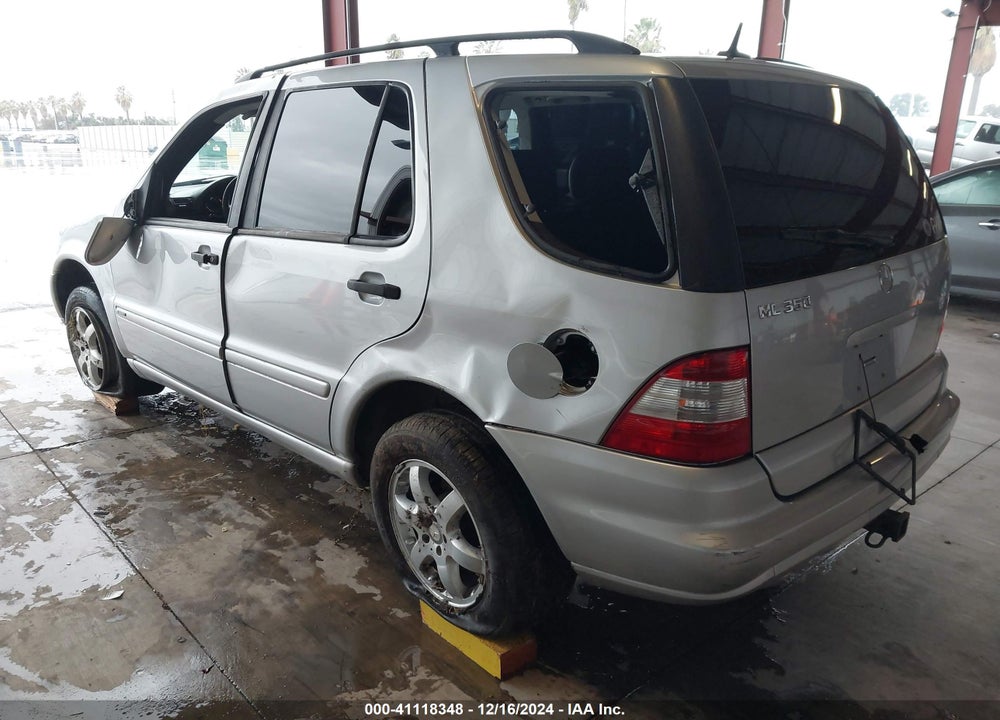 2004 MERCEDES-BENZ ML 350 4MATIC VIN: 4JGAB57E84A505549