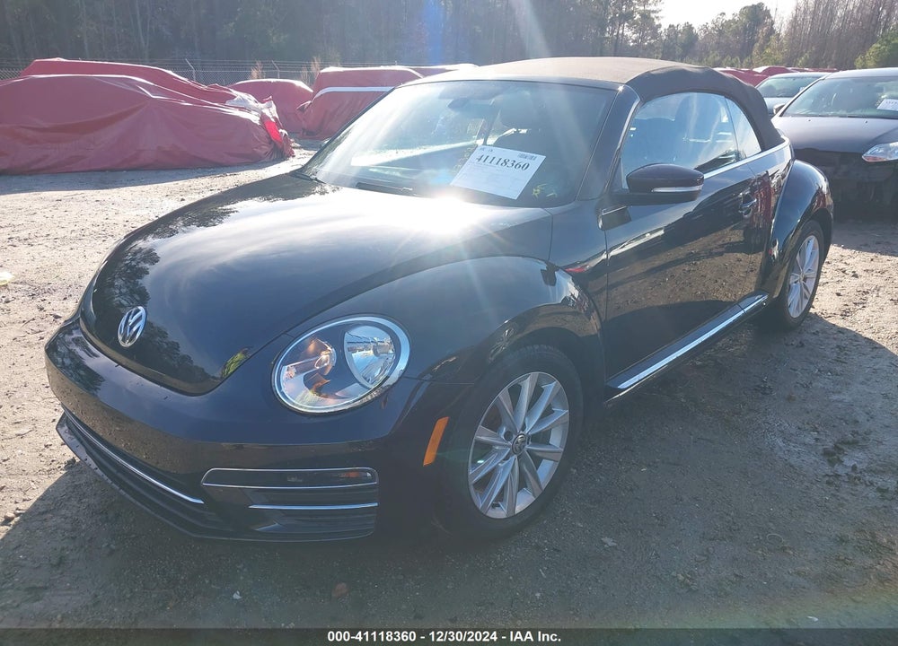 2019 VOLKSWAGEN BEETLE VIN: 3VW5DAAT8KM508433