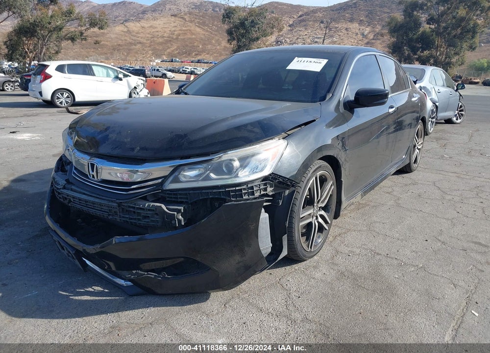 2016 HONDA ACCORD SPORT VIN: 1HGCR2F50GA229172