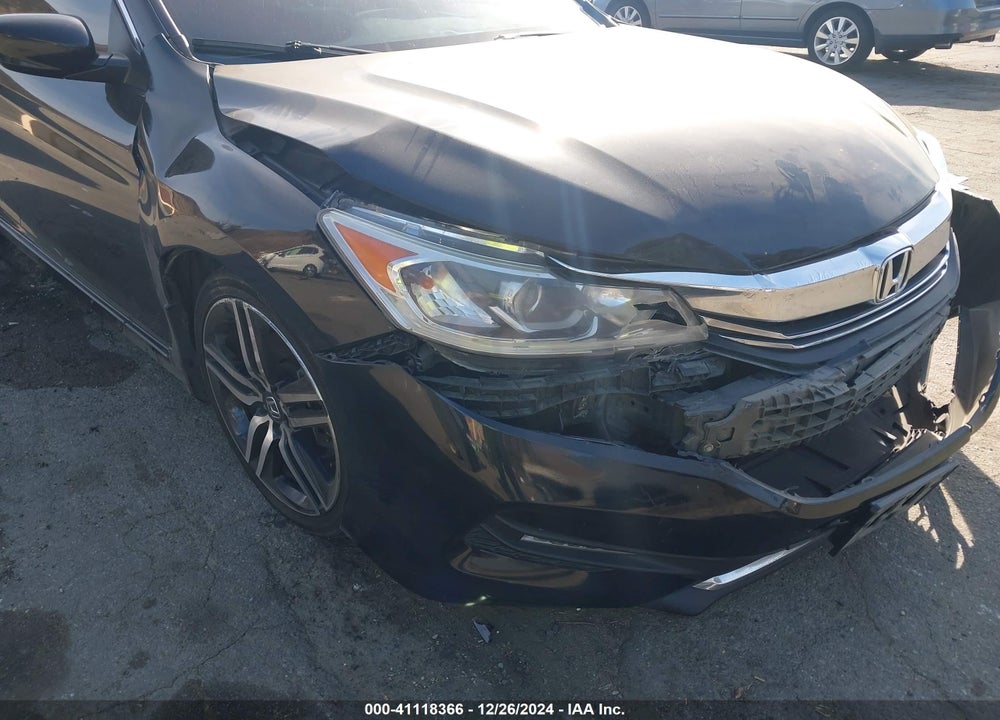 2016 HONDA ACCORD SPORT VIN: 1HGCR2F50GA229172