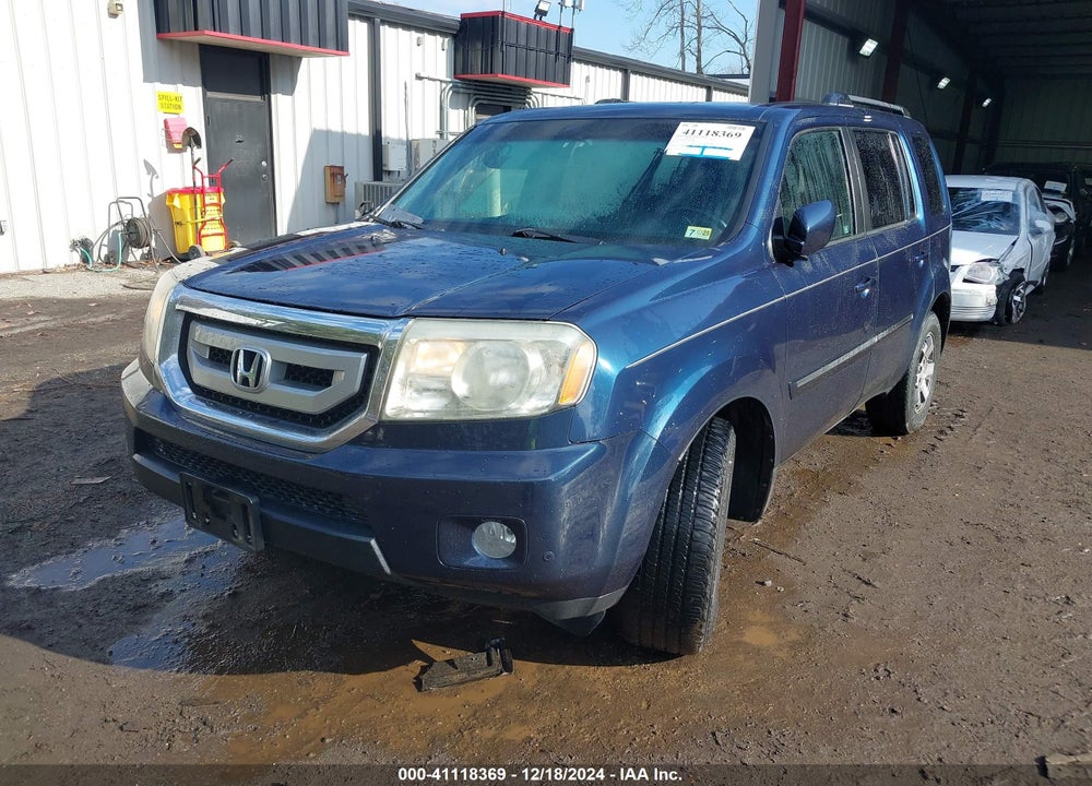 2010 HONDA PILOT TOURING VIN: 5FNYF4H96AB002608