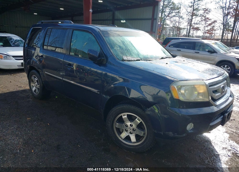 2010 HONDA PILOT TOURING VIN: 5FNYF4H96AB002608