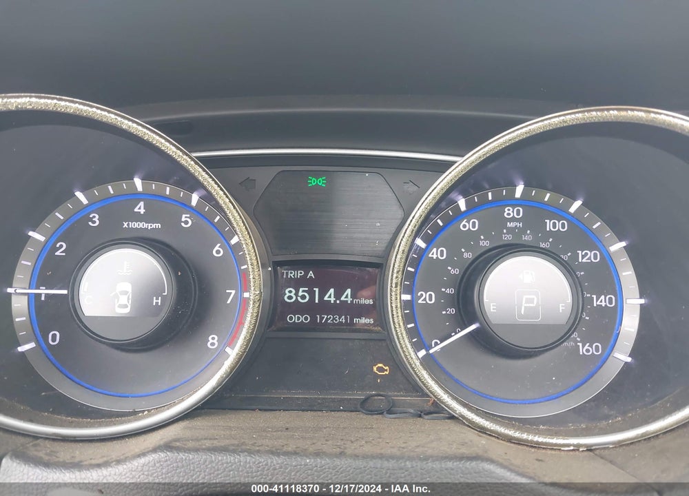 2012 HYUNDAI SONATA 2.4L LIMITED VIN: 5NPEC4AC8CH439693