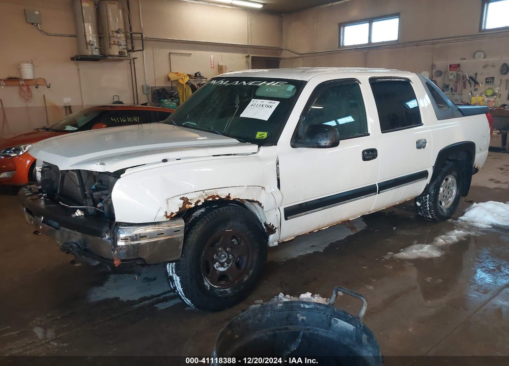 2004 CHEVROLET AVALANCHE 1500 VIN: 3GNEK12T04G195264