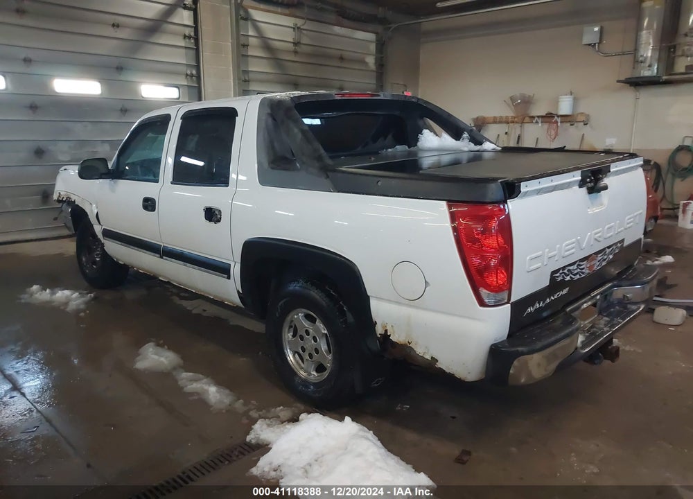 2004 CHEVROLET AVALANCHE 1500 VIN: 3GNEK12T04G195264