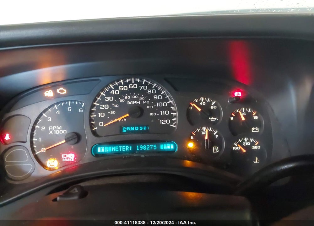 2004 CHEVROLET AVALANCHE 1500 VIN: 3GNEK12T04G195264
