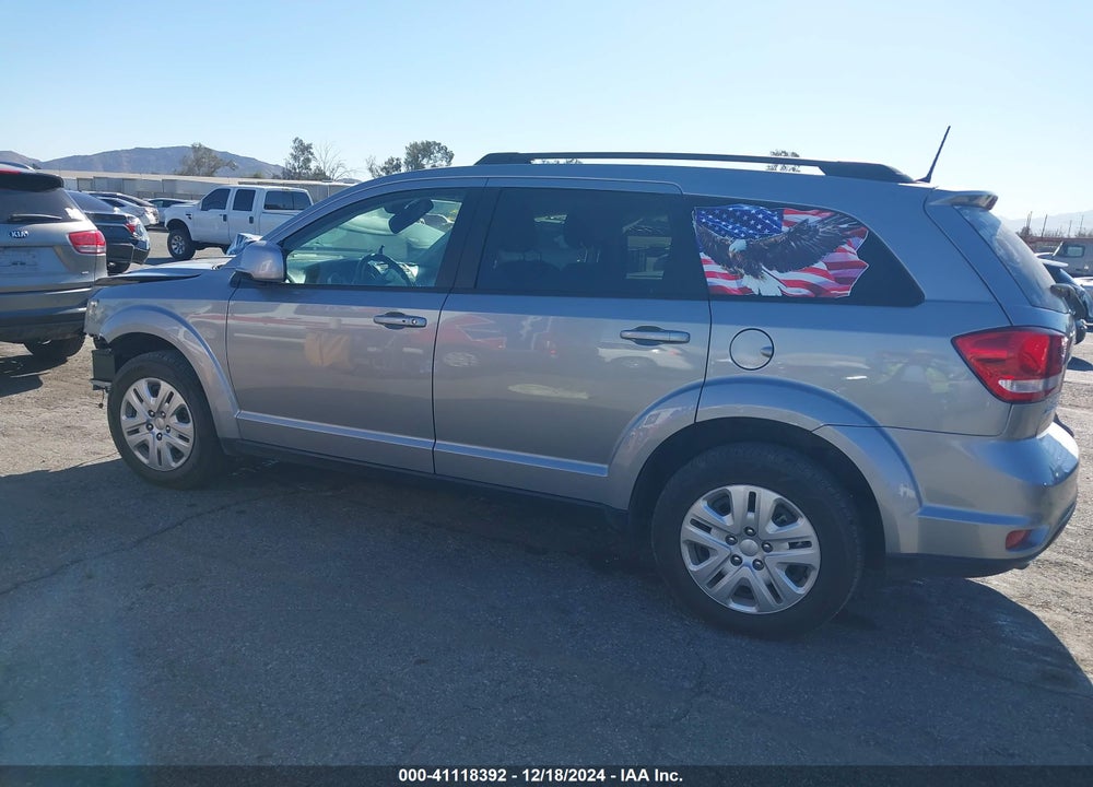 2019 DODGE JOURNEY SE VIN: 3C4PDCBG5KT718583