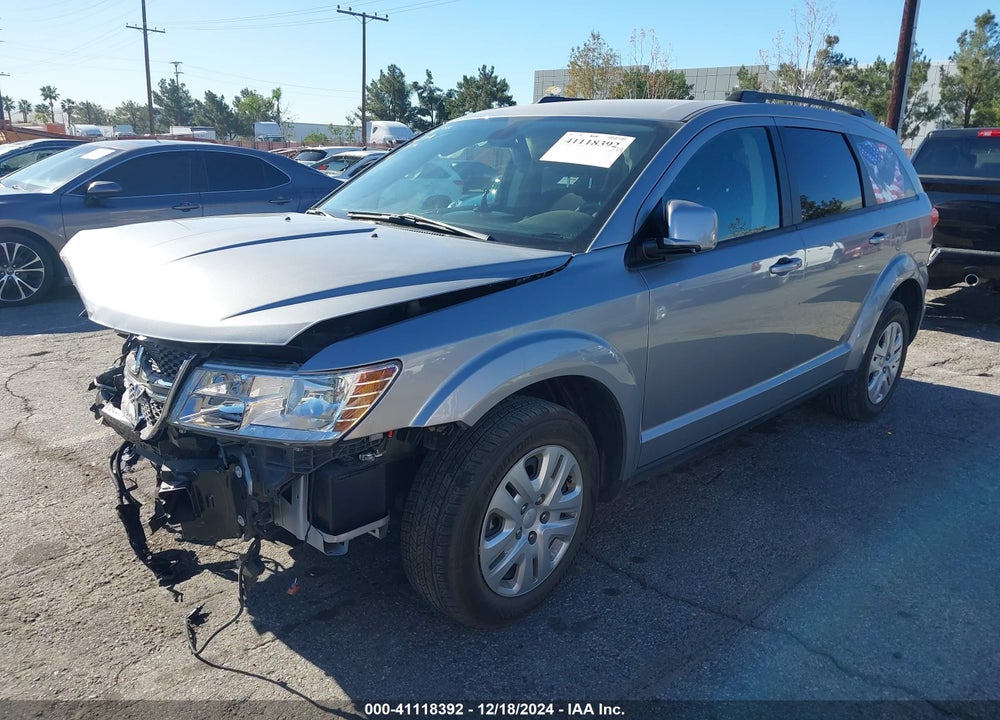 2019 DODGE JOURNEY SE VIN: 3C4PDCBG5KT718583