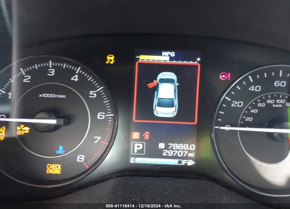2019 SUBARU IMPREZA 2.0I PREMIUM VIN: 4S3GKAD68K3625793
