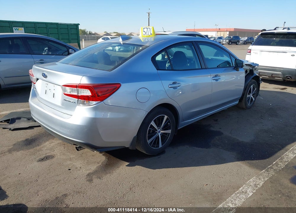 2019 SUBARU IMPREZA 2.0I PREMIUM VIN: 4S3GKAD68K3625793