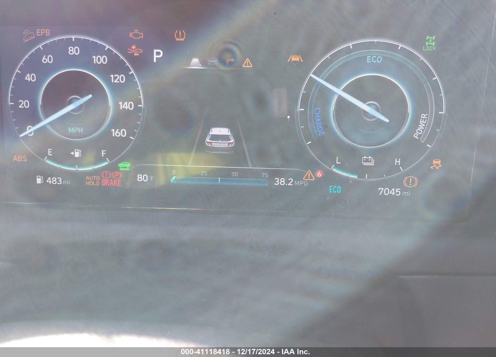 2024 HYUNDAI TUCSON HYBRID LIMITED VIN: KM8JECD13RU187391