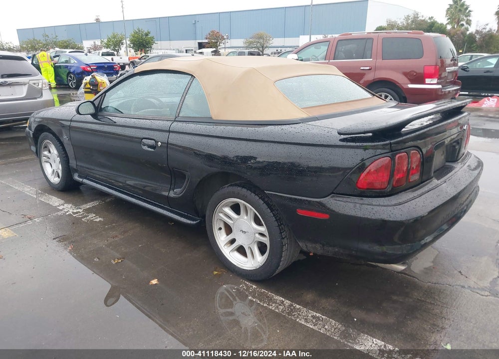 1998 FORD MUSTANG GT VIN: 1FAFP45XXWF215187